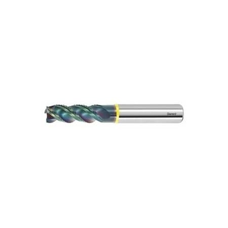 Garant Master Alu SlotMachine Solid Carbide Roughing End Mill, Coolant Through, DLC Coated, 8 mm 205267 8